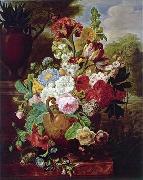 unknow artist Floral, beautiful classical still life of flowers.042 oil painting reproduction